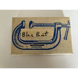 Blue Point (Snap-On) 403 3"/78.2mm Copper Screw Welding C-Clamp New in Box